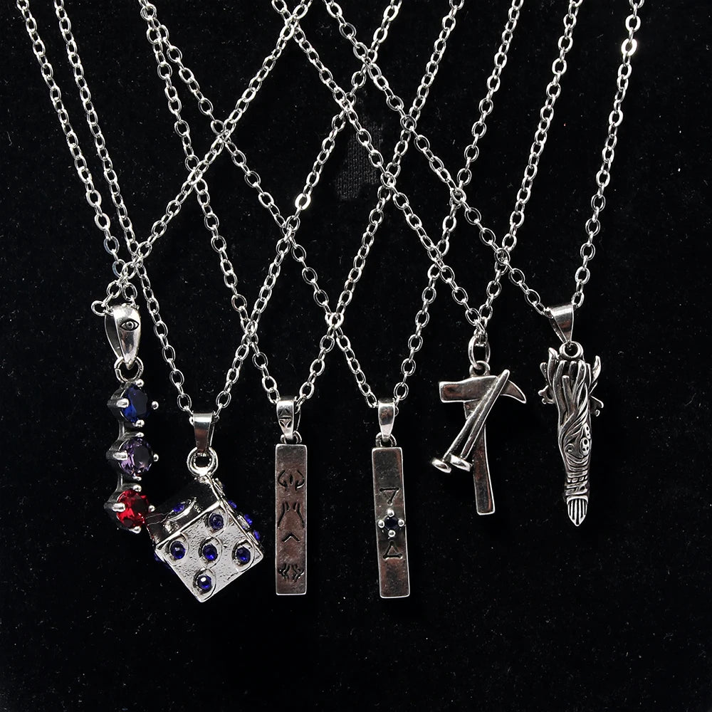 Jujutsu Sukuna Kaisen Engravings Necklace