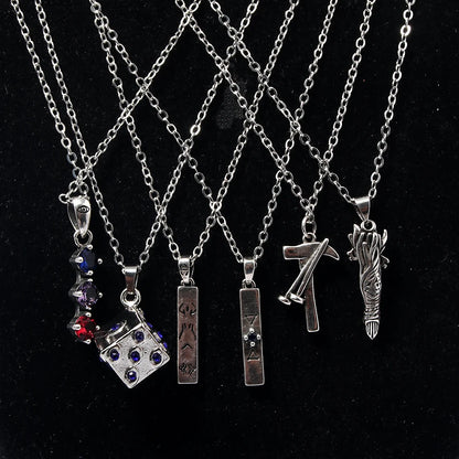 Jujutsu Sukuna Kaisen Engravings Necklace