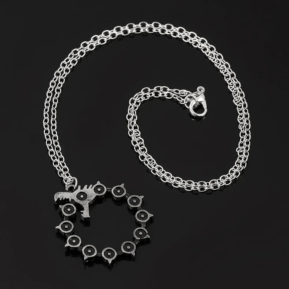 The Seven Deadly Sins Necklace and ring set