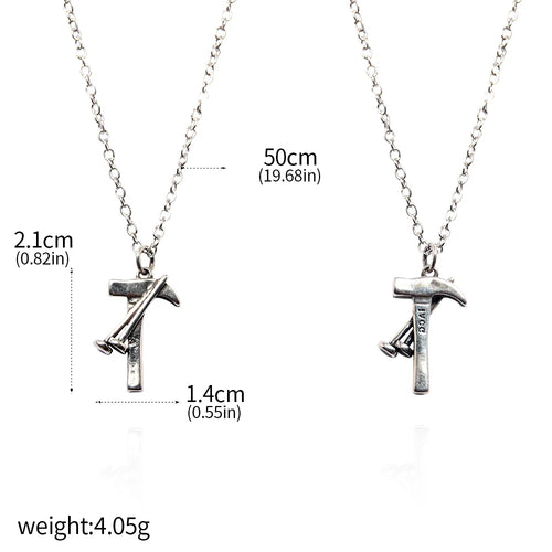 Nobara Kugisaki Hammer and Nail Necklace