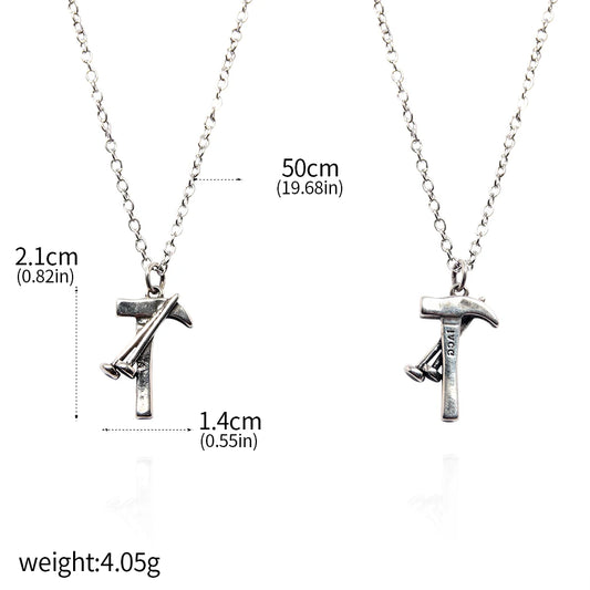 Nobara Kugisaki Hammer and Nail Necklace